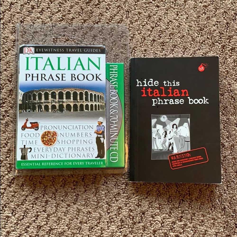 Italian phrase books